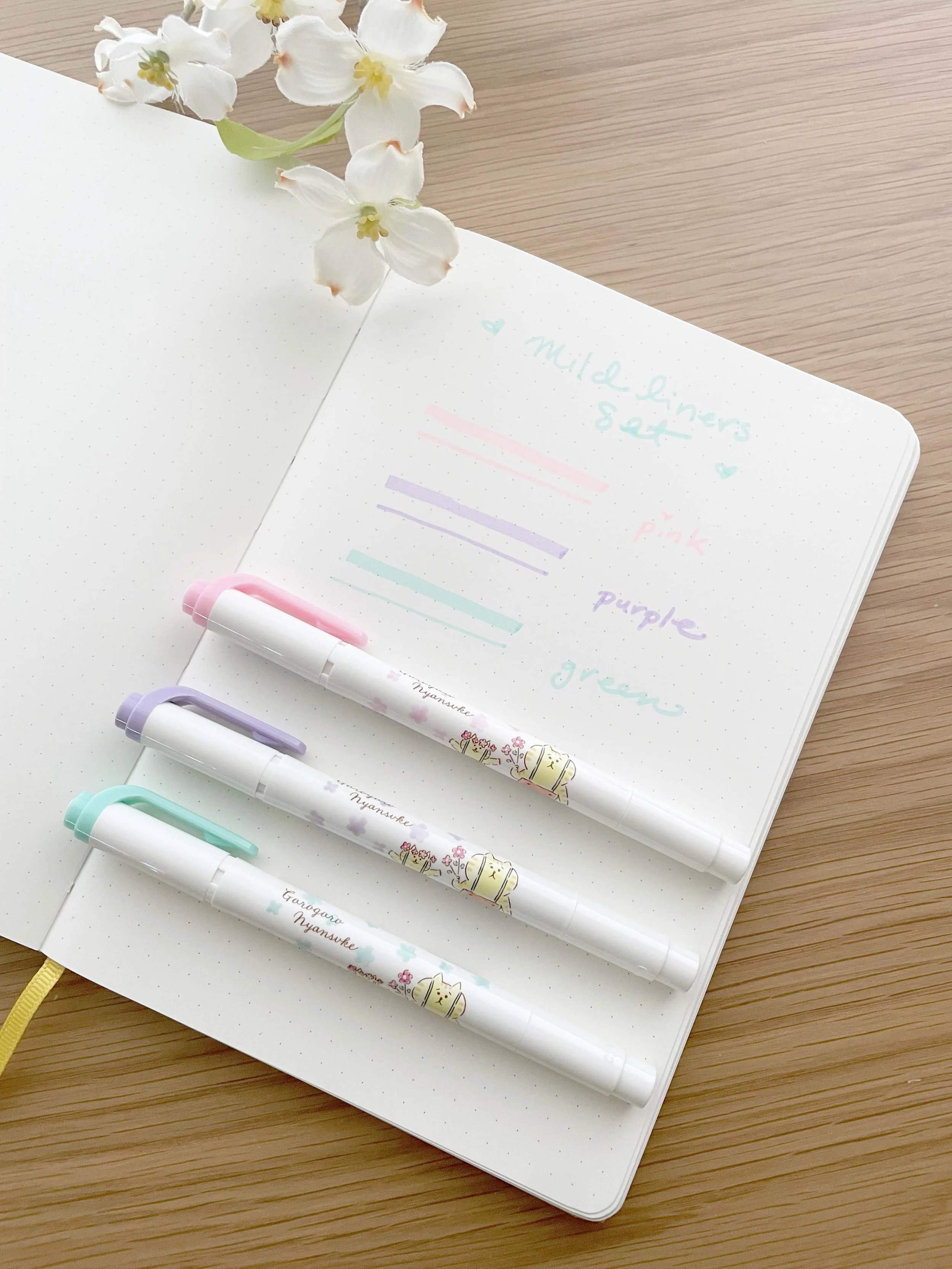 Zebra Mildliner Two Sided Marker - Limited Edition Trio Set